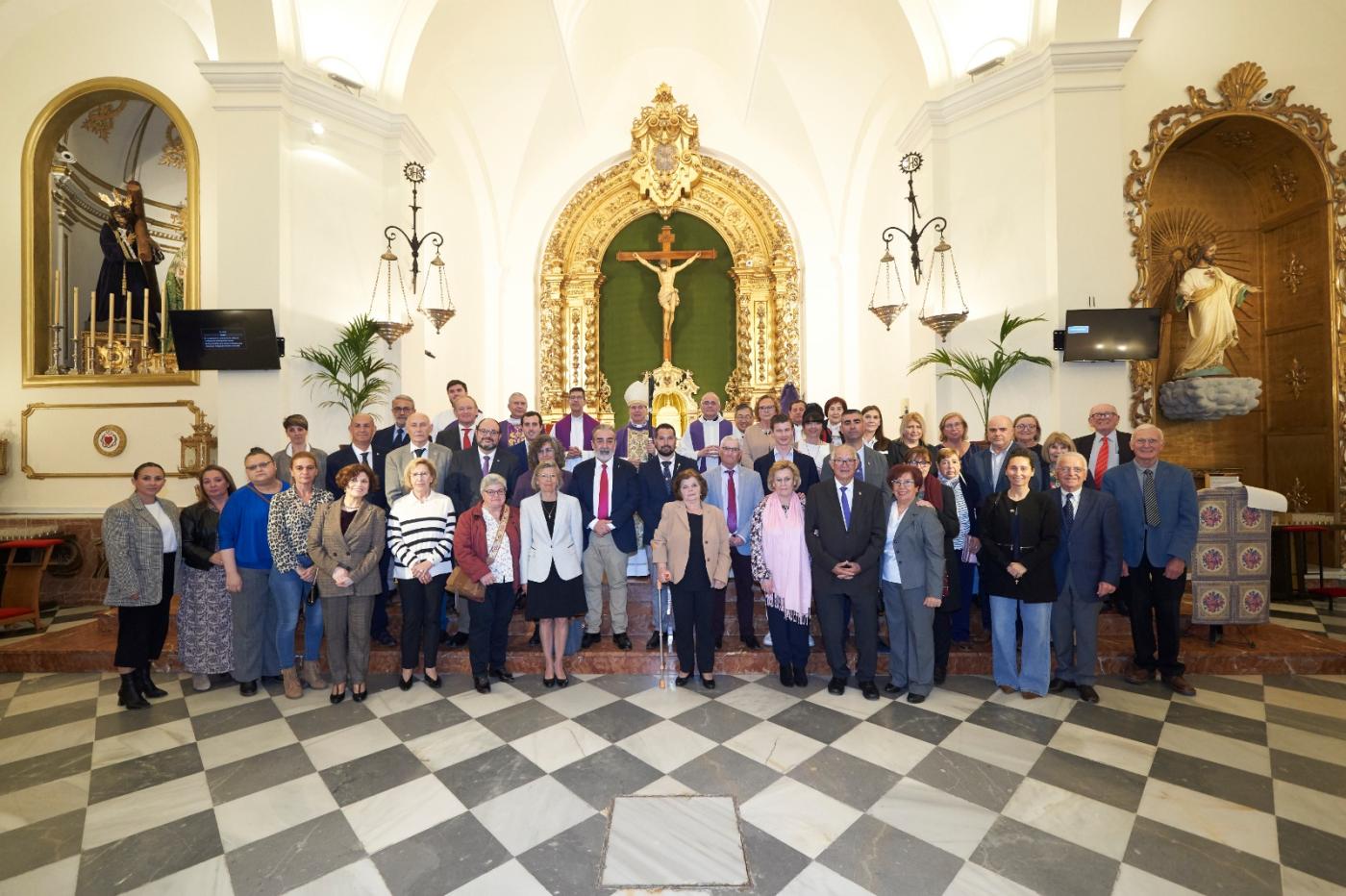 El Sr. Obispo visita la parroquia de El Salvador, en Nerja