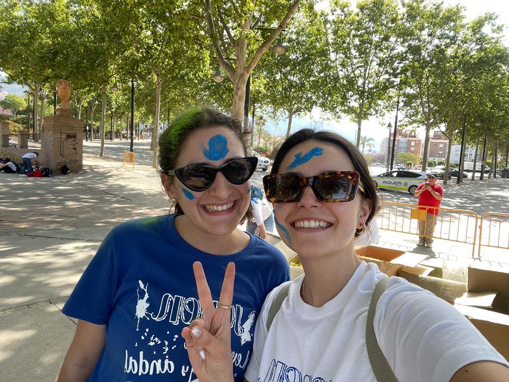 Eva Gaspar, a la izquierda, en el EDJ 2022