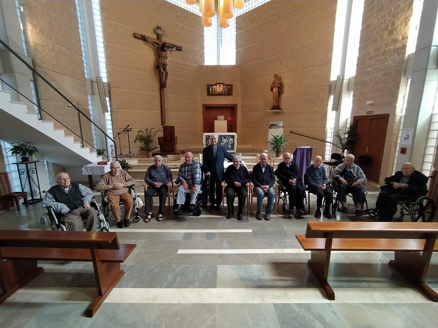 Misa Crismal en el Buen Samaritano, presidida por Mons. Buxarrais