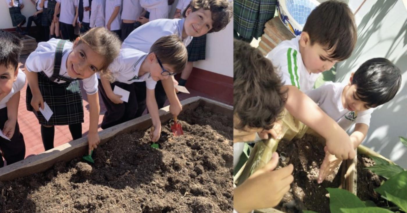 Los Colegios Diocesanos siembran más de 5.000 plantas por el Día de la Tierra