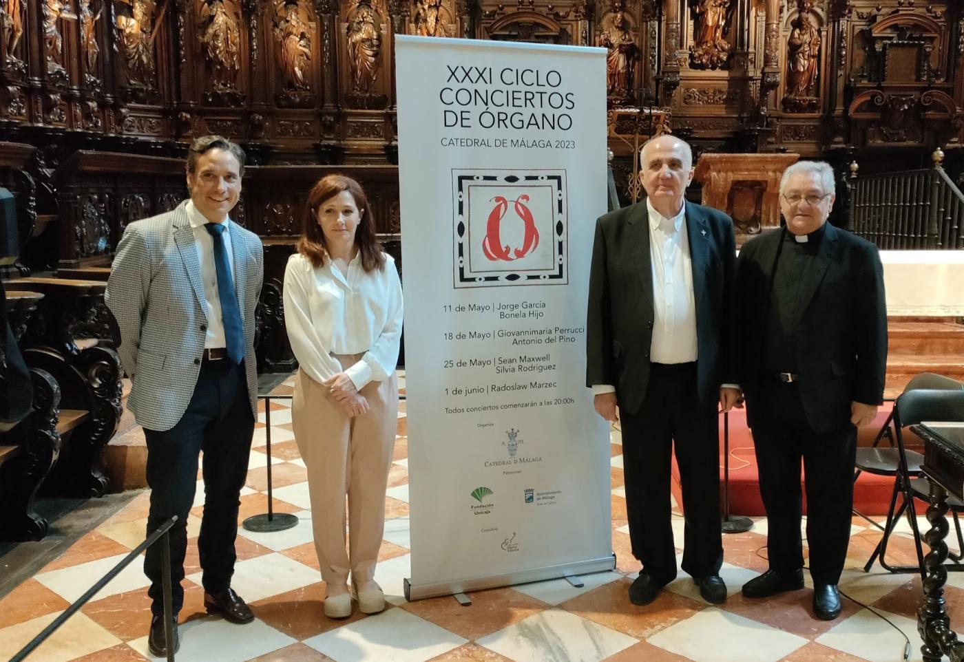 La Catedral de Málaga presenta la XXXI edición de su Ciclo de Conciertos de Órgano