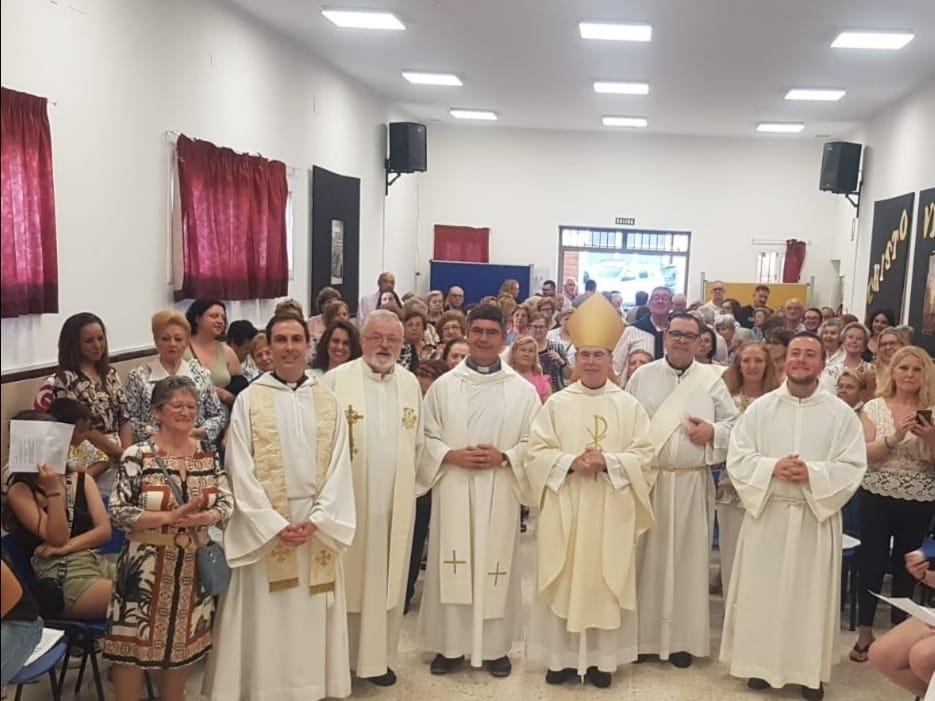 Eucaristía en el Colegio San José Obrero