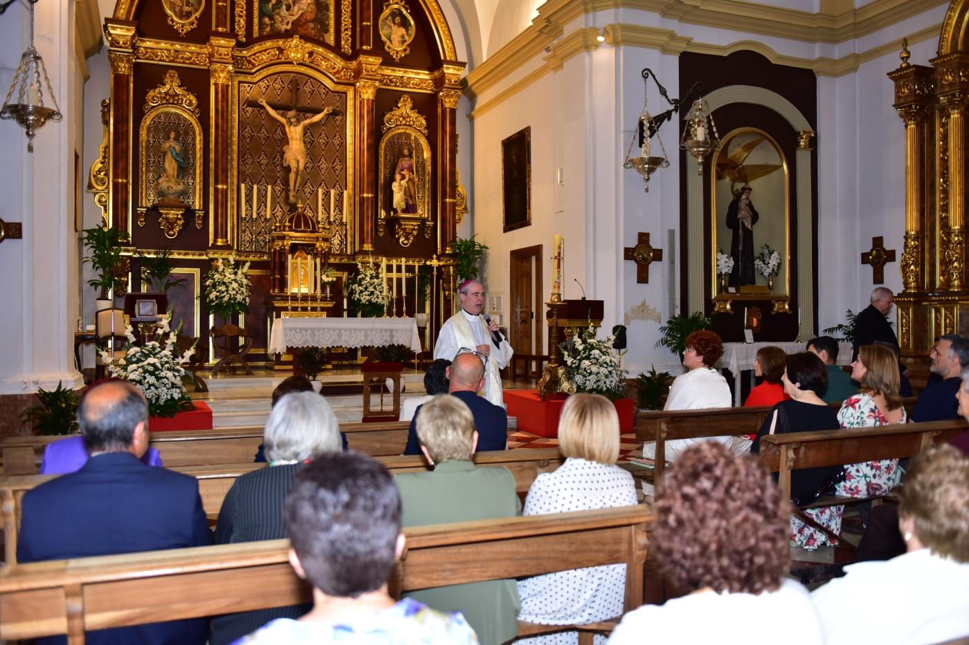 «La Visita de D. Jesús fortalece a la comunidad de Frigiliana para seguir trabajando por el Evangelio»