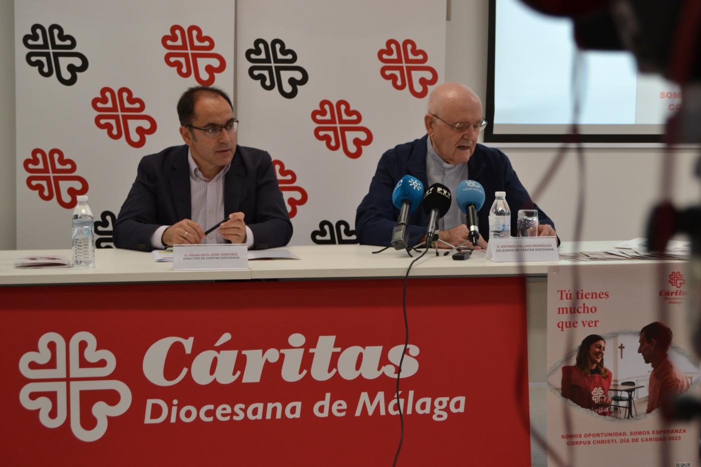 Cáritas Málaga presenta su Memoria 2022 y la campaña «Tú tienes mucho que ver»