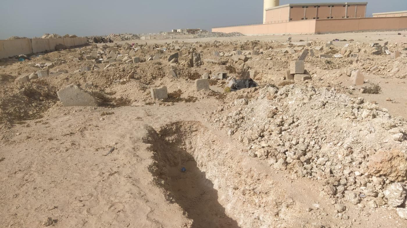 Día 13. Un responso en el cementerio de migrantes