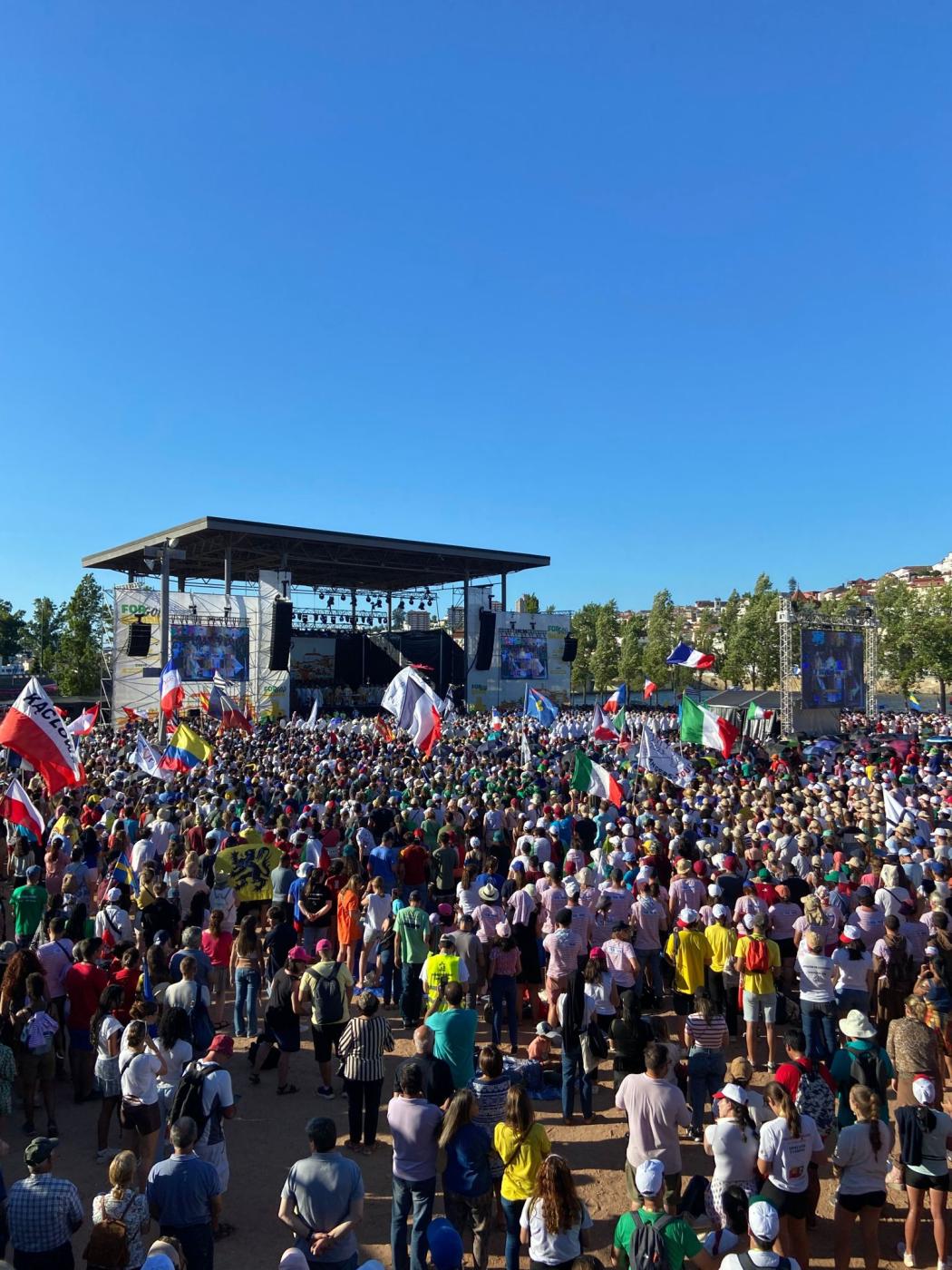 Los jóvenes malagueños están ya en Lisboa para la JMJ