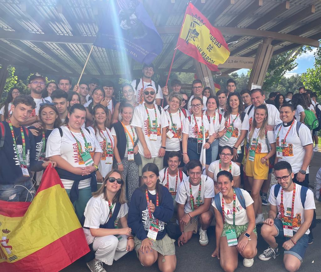 La Diócesis de Málaga, en imágenes, desde la JMJ Lisboa 2023