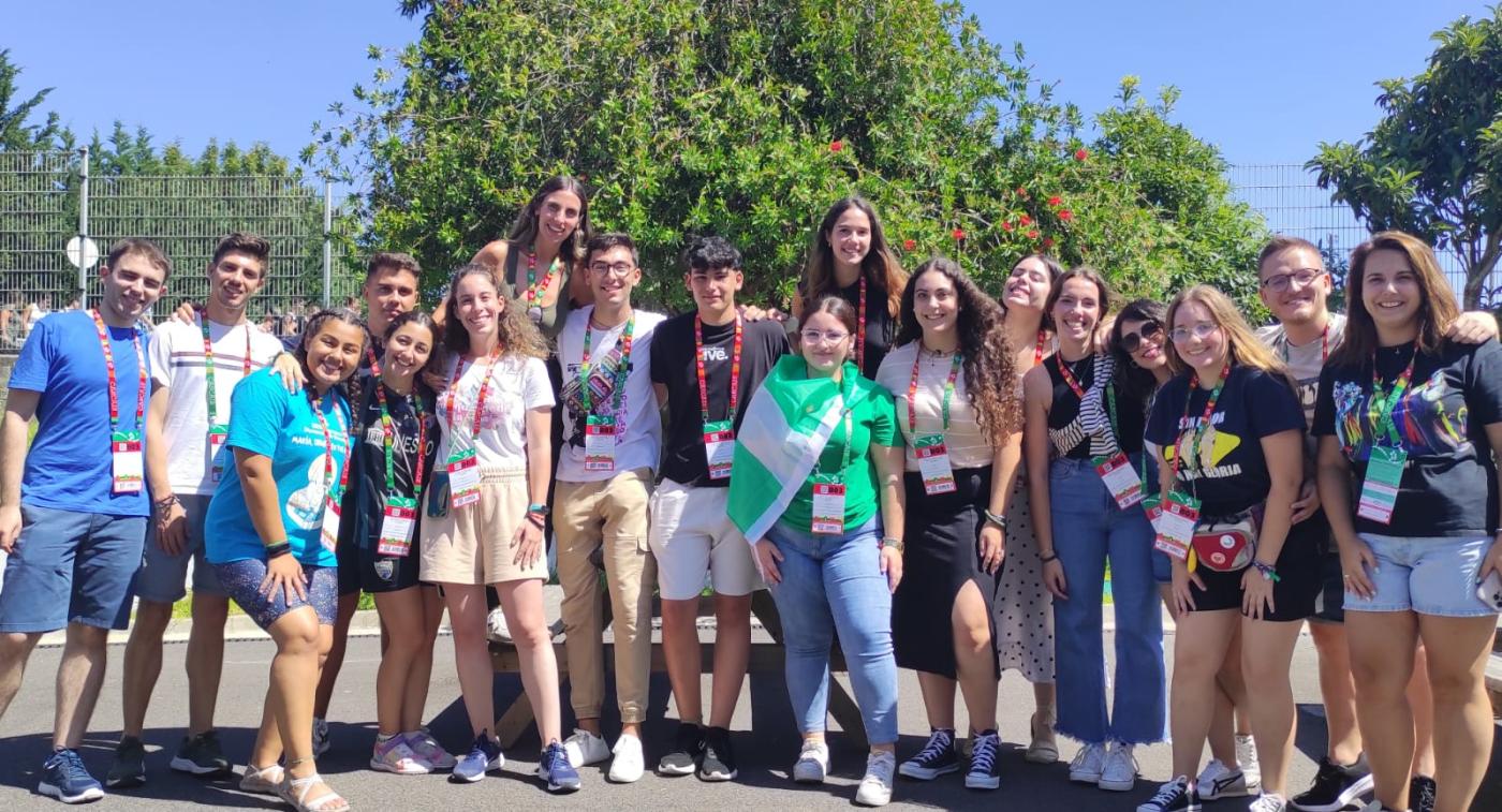 La Diócesis de Málaga, en imágenes, desde la JMJ Lisboa 2023