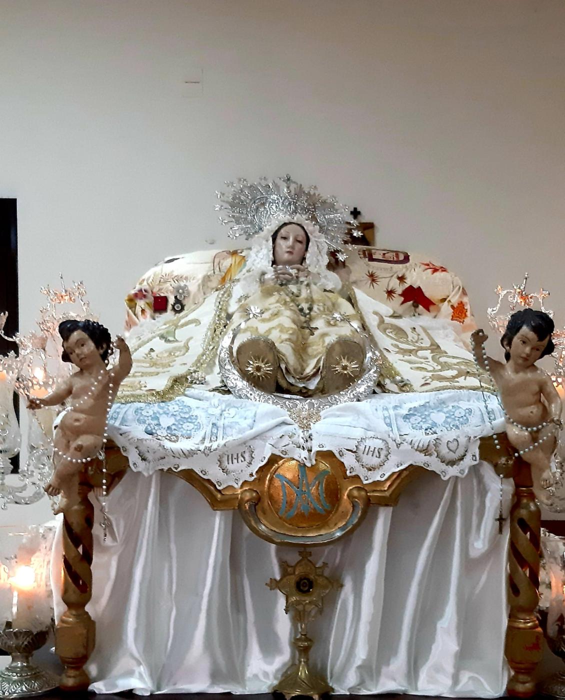 Virgen del Tránsito de la parroquia de Santo Tomás de Aquino