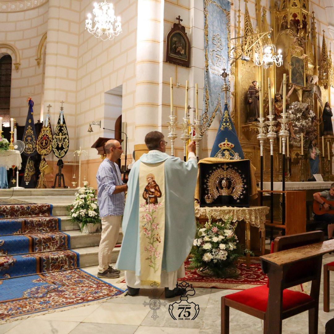 Melilla celebra un jubileo por el 75 aniversario de la coronación de la Virgen de la Victoria