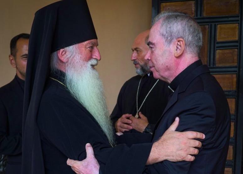 El Obispo de Málaga recibe a Mons. Veniamin, vicario de la Iglesia Ortodoxa de Ucrania