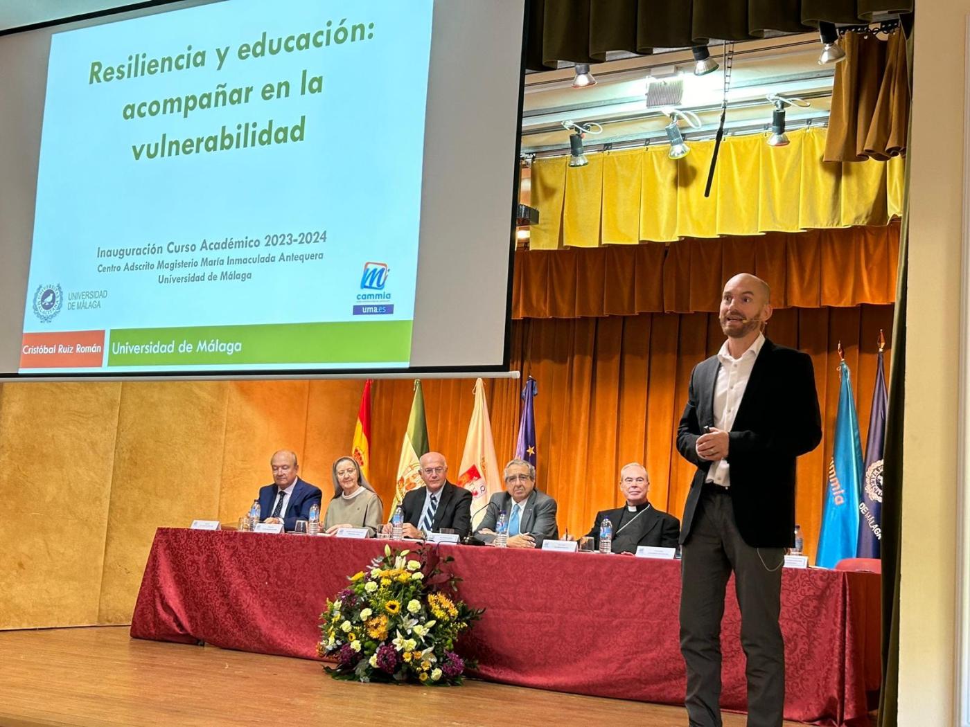Acto Académico de Apertura de Curso de la Escuela de Magisterio María Inmaculada en Antequera