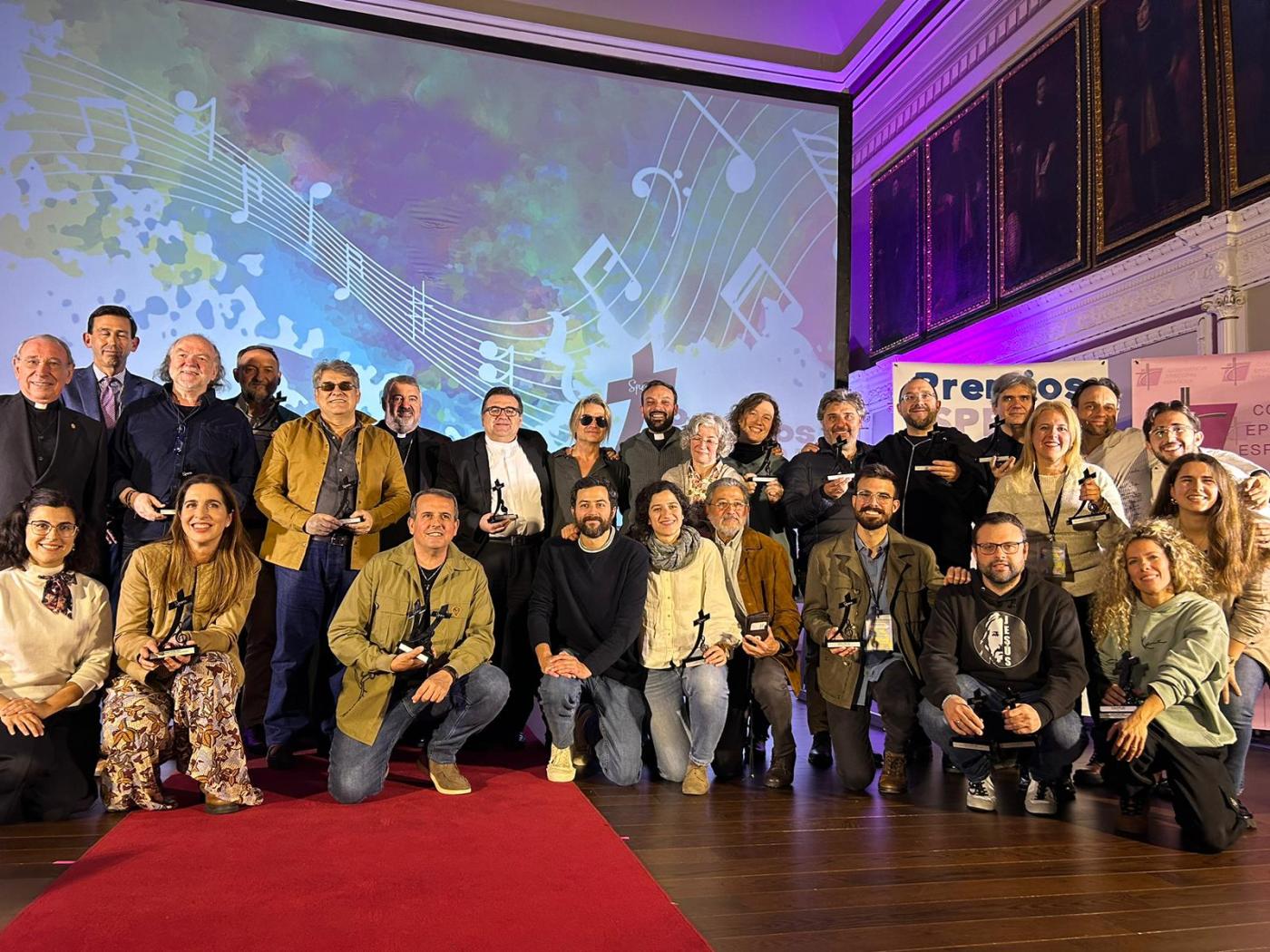 Participantes en el IX Encuentro de Músicos Católicos en Zaragoza