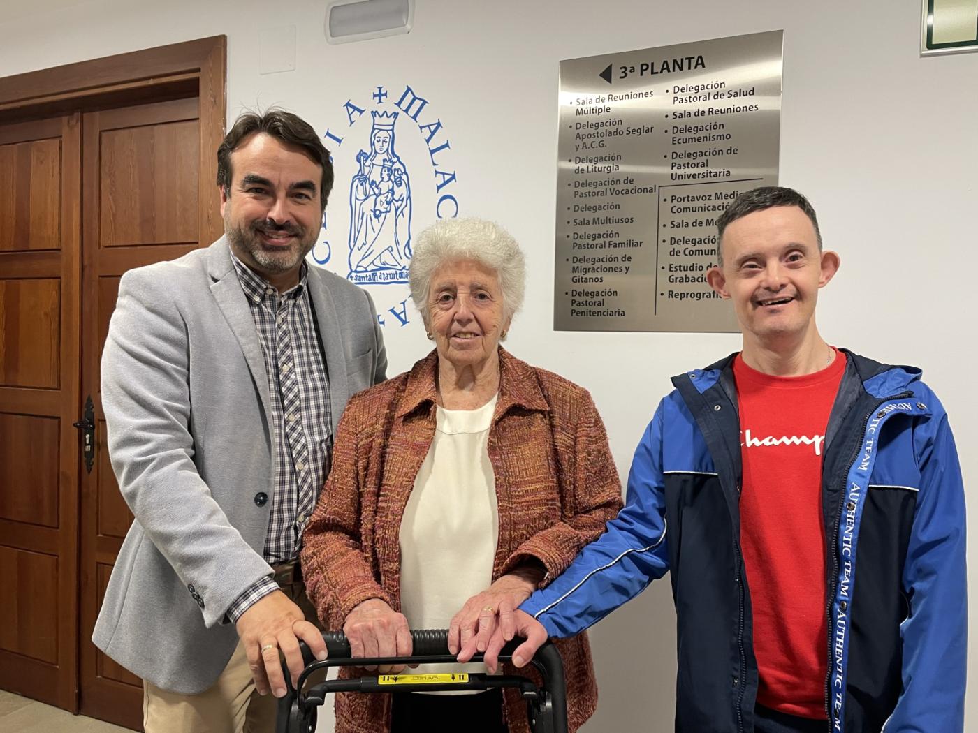 Asunción Delgado: «Fue un gran regalo que pudiera ver a la Virgen de la Victoria desde el balcón de El Pimpi»