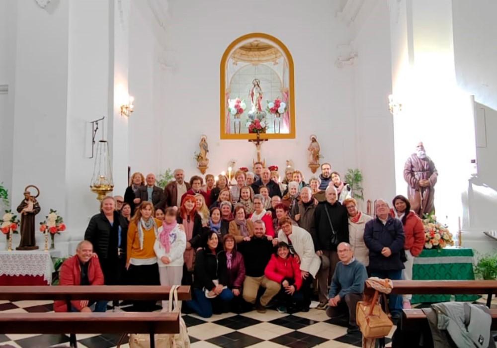 La parroquia de San Juan de Dios comenzó el Adviento en Alpandeire