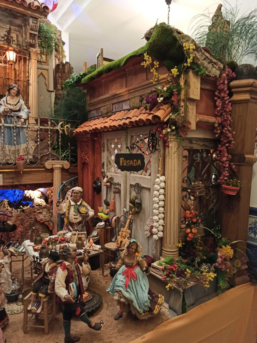 La parroquia de Fátima inaugura un Belén napolitano