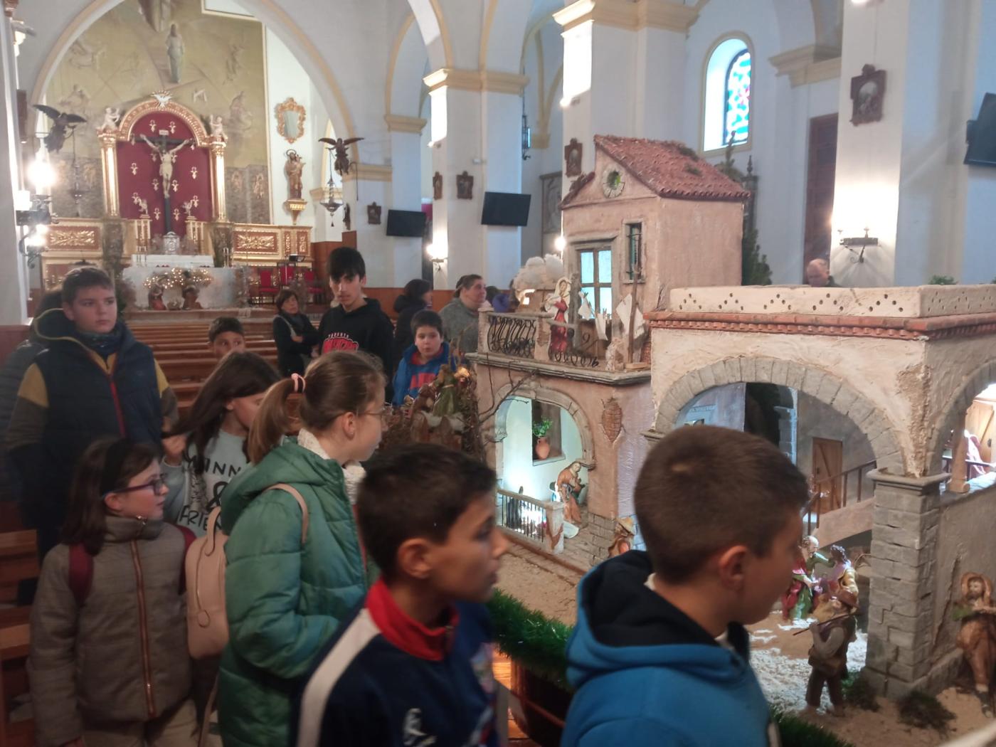 Los adolescentes de Álora siguieron la Estrella