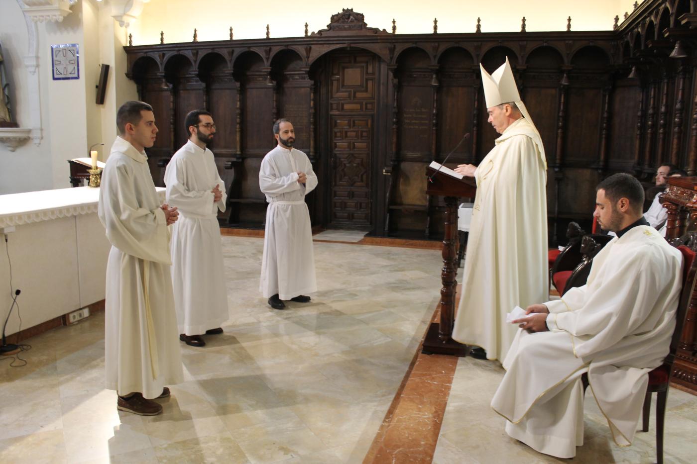 José Francisco, José Ignacio y Antonio han sido admitidos a órdenes