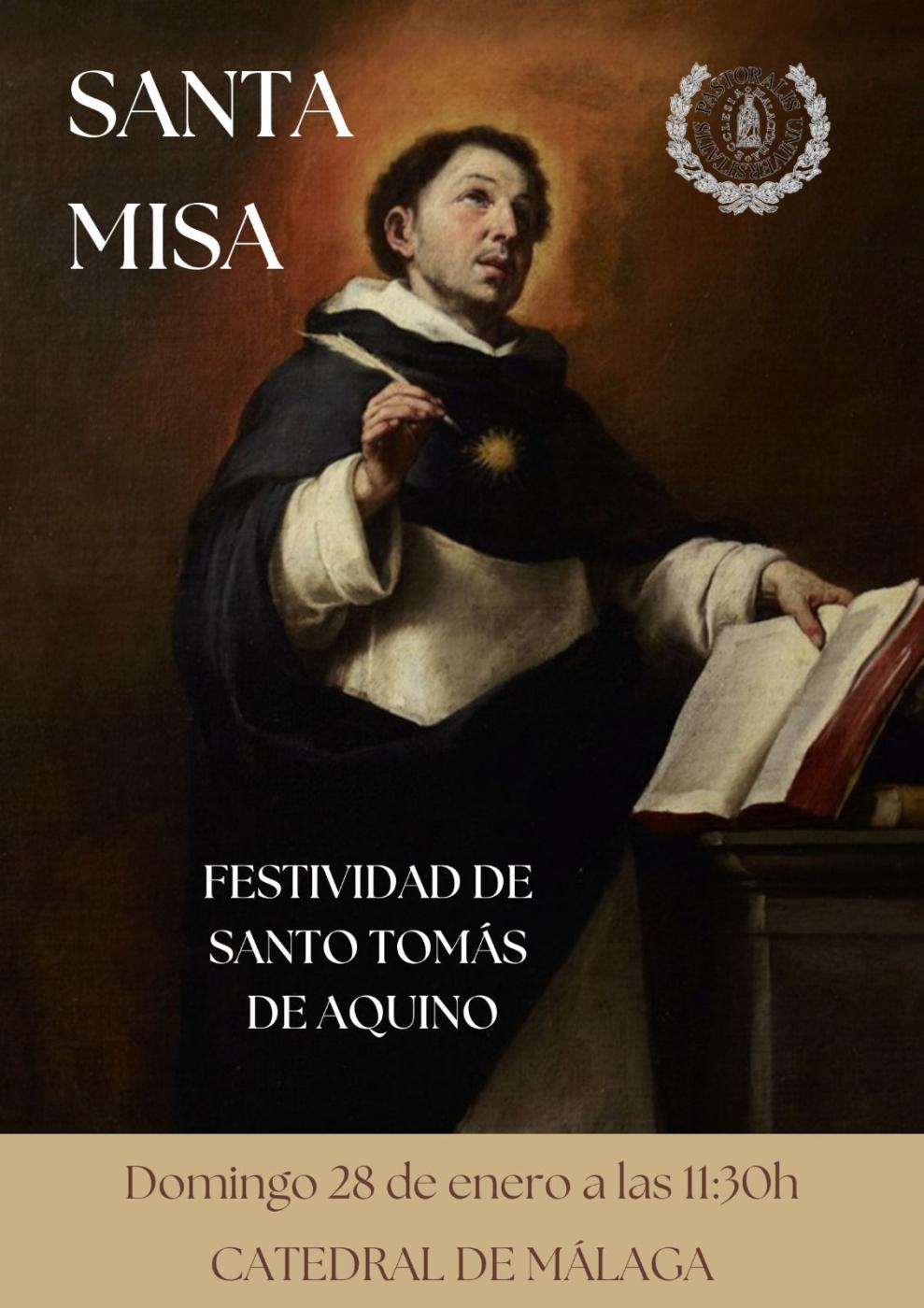 Los universitarios celebran a su patrón yendo tras las huellas de la fe