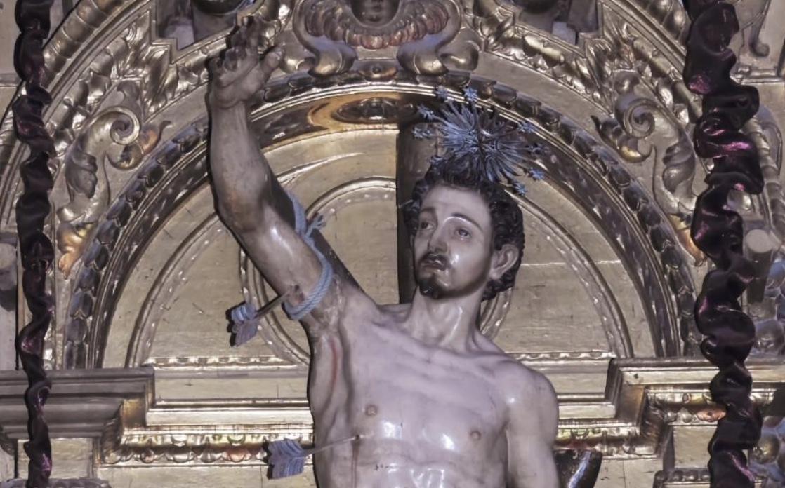 San Sebastián, flechazo de amor por Cristo