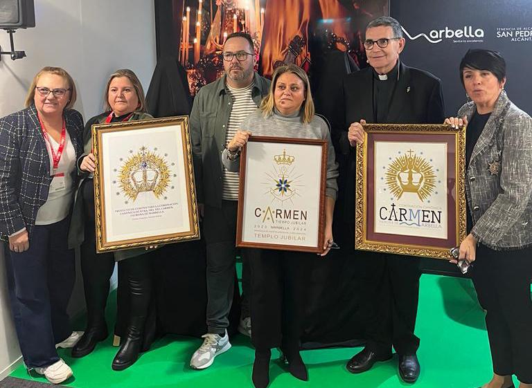 Presentación en FITUR del año jubilar y la coronación canónica de la patrona de Marbella