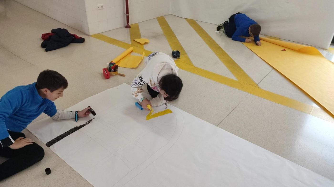 Alba Jiménez, profe de Reli, implica al Colegio Carazony y al pueblo de Coín en un procioso proyecto