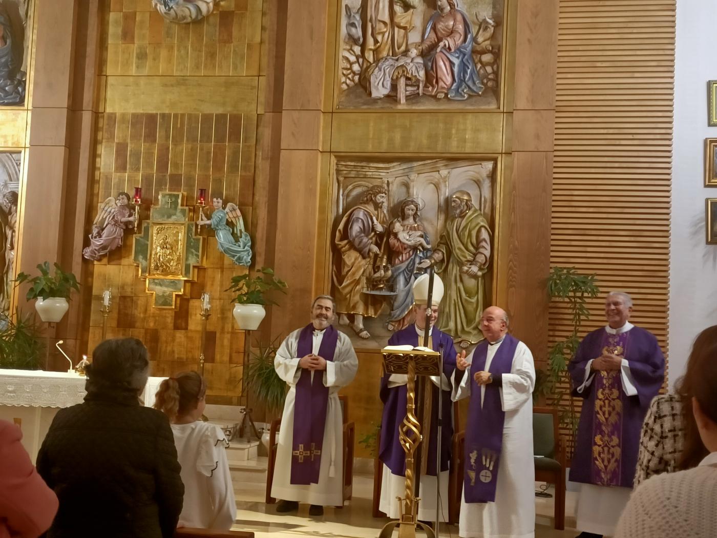 «Es una alegría recibir una visita de quien viene a cuidarte, guiarte, acompañarte y compartir la vida»