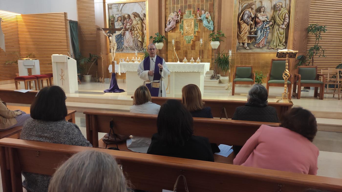 «Es una alegría recibir una visita de quien viene a cuidarte, guiarte, acompañarte y compartir la vida»