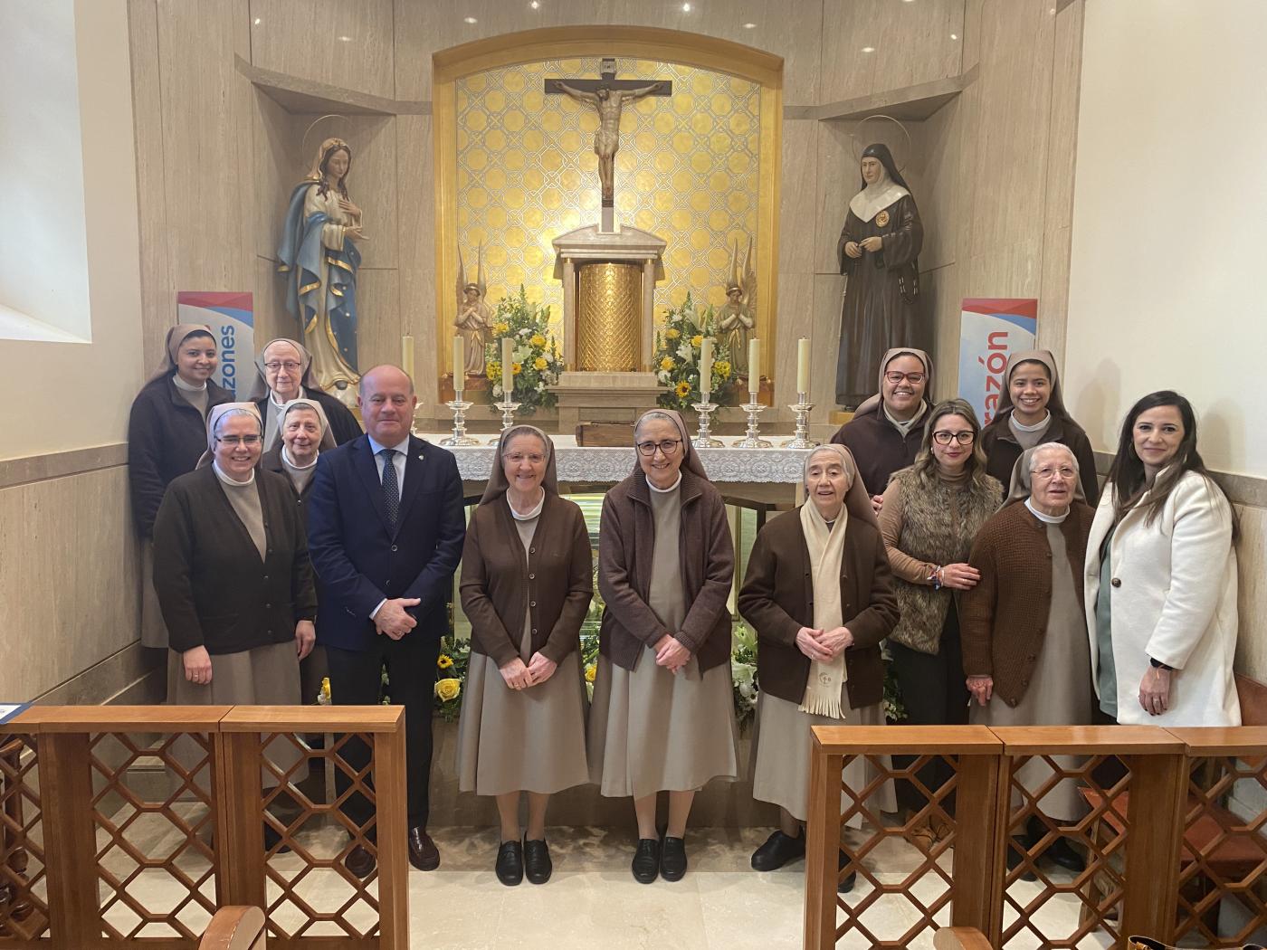 Las Hermanas Franciscanas de los Sagrados Corazones abren el 125 aniversario del Paso de Madre Carmen a la Vida Eterna
