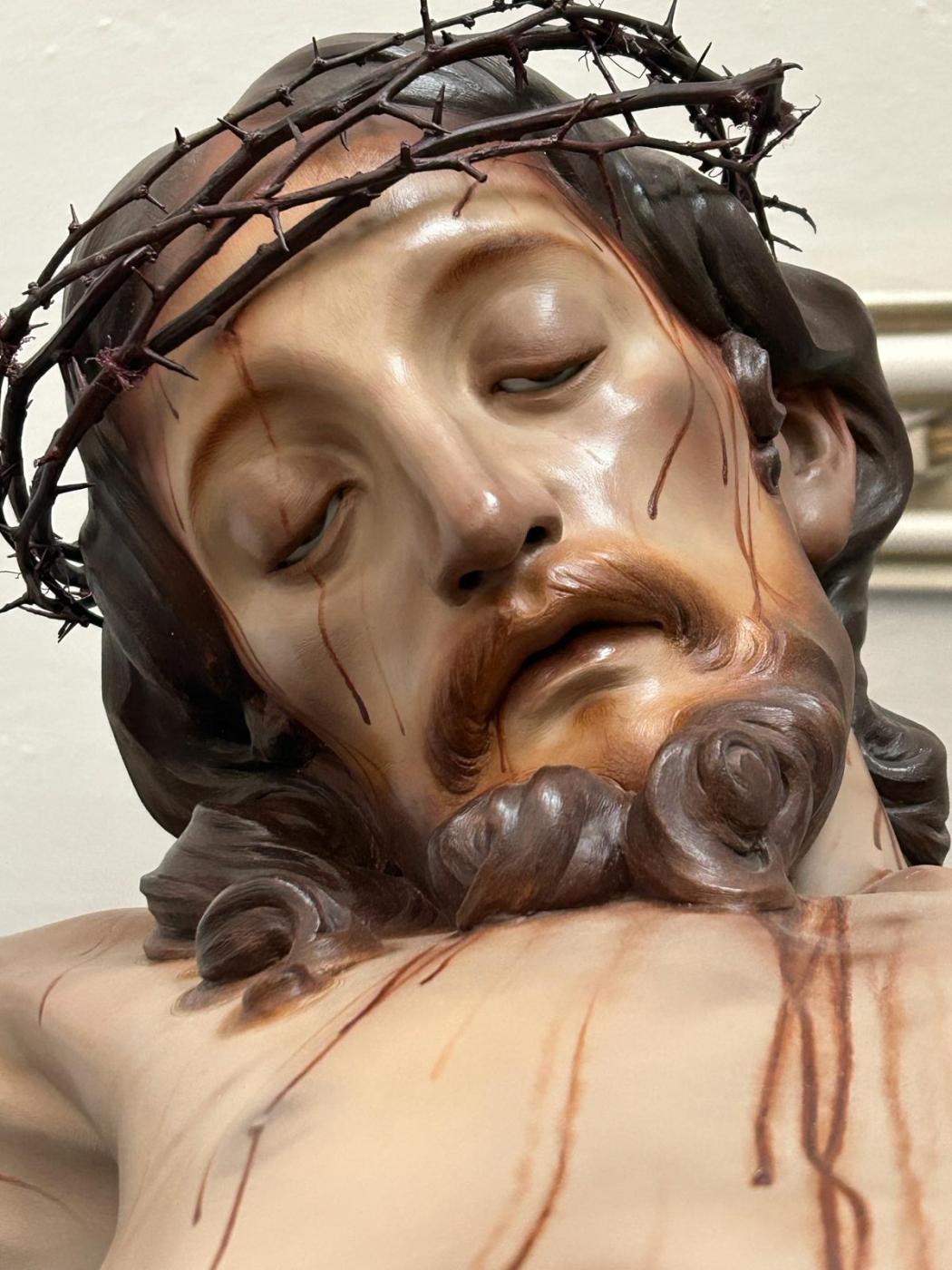 Casabermeja bendice una nueva imagen del Cristo de la Salud