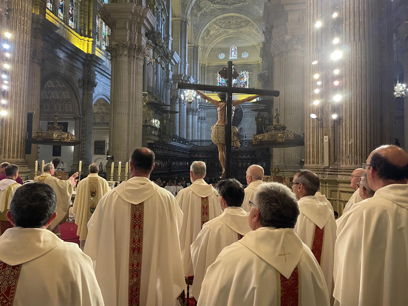 Misa Crismal 2024 en la Catedral de Málaga // E. LLAMAS