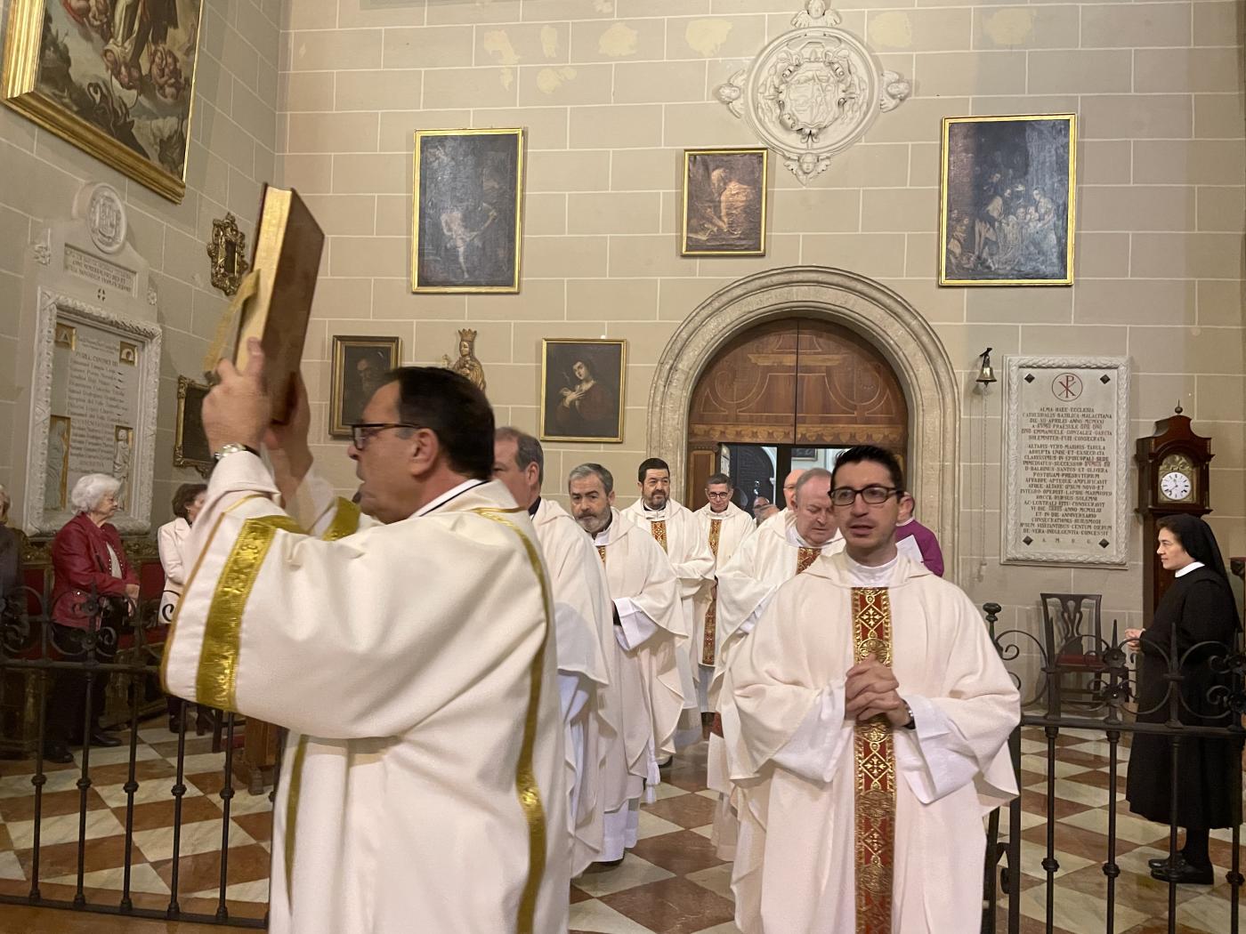 Misa Crismal 2024 en la Catedral de Málaga // E. LLAMAS