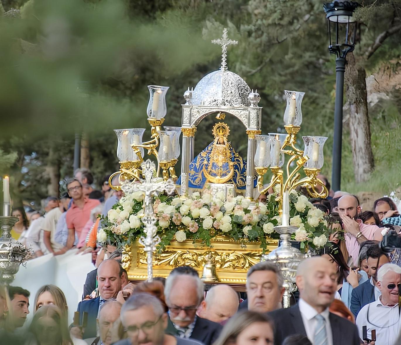 Ntra. Sra. de los Remedios, patrona de Cártama. FOTO: JUAN GUTIÉRREZ