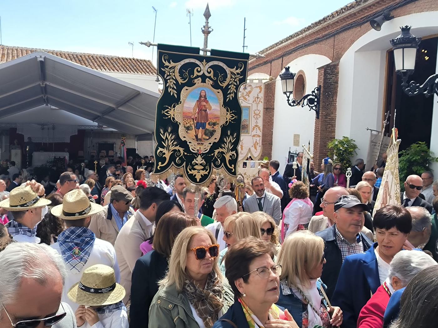 Más de 30 hermandades de san Isidro compartieron devoción en Benamocarra