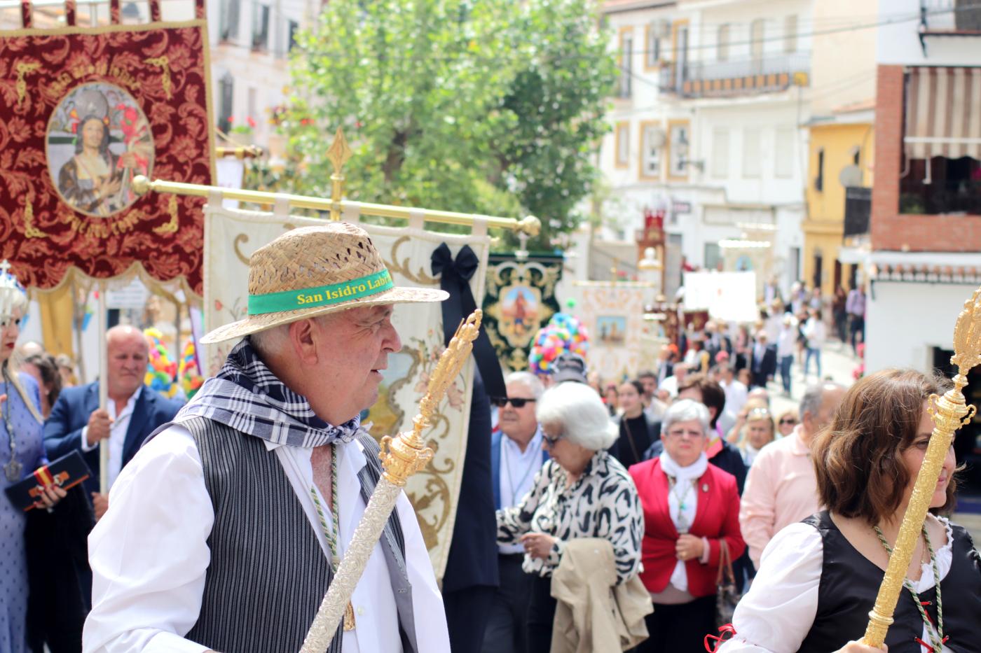 Más de 30 hermandades de san Isidro compartieron devoción en Benamocarra