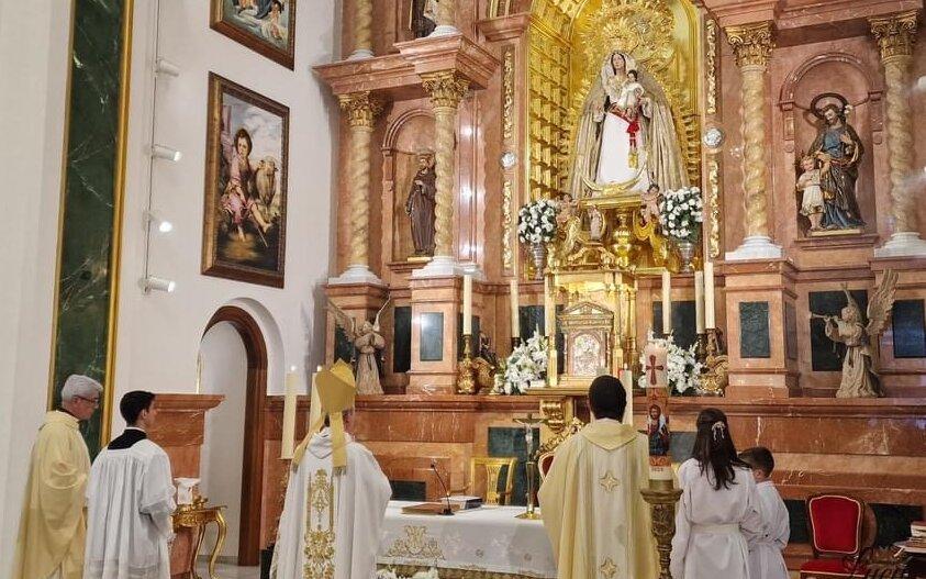 Parroquia de los Remedios en Estepona tras su restauración