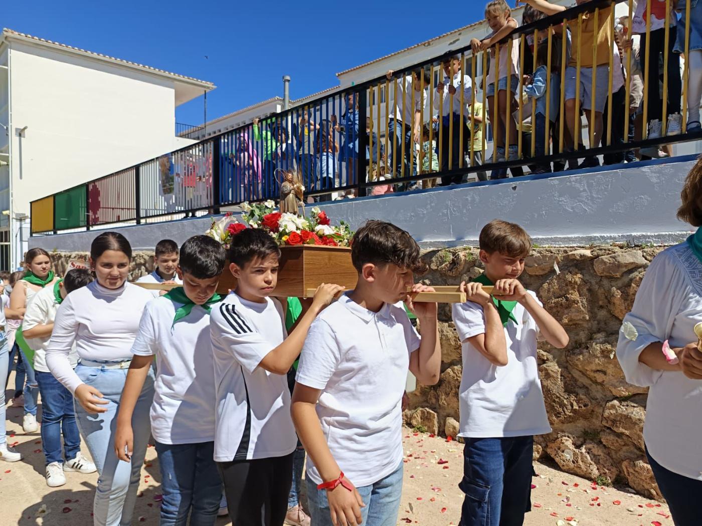 El colegio de Periana también celebra a san Isidro