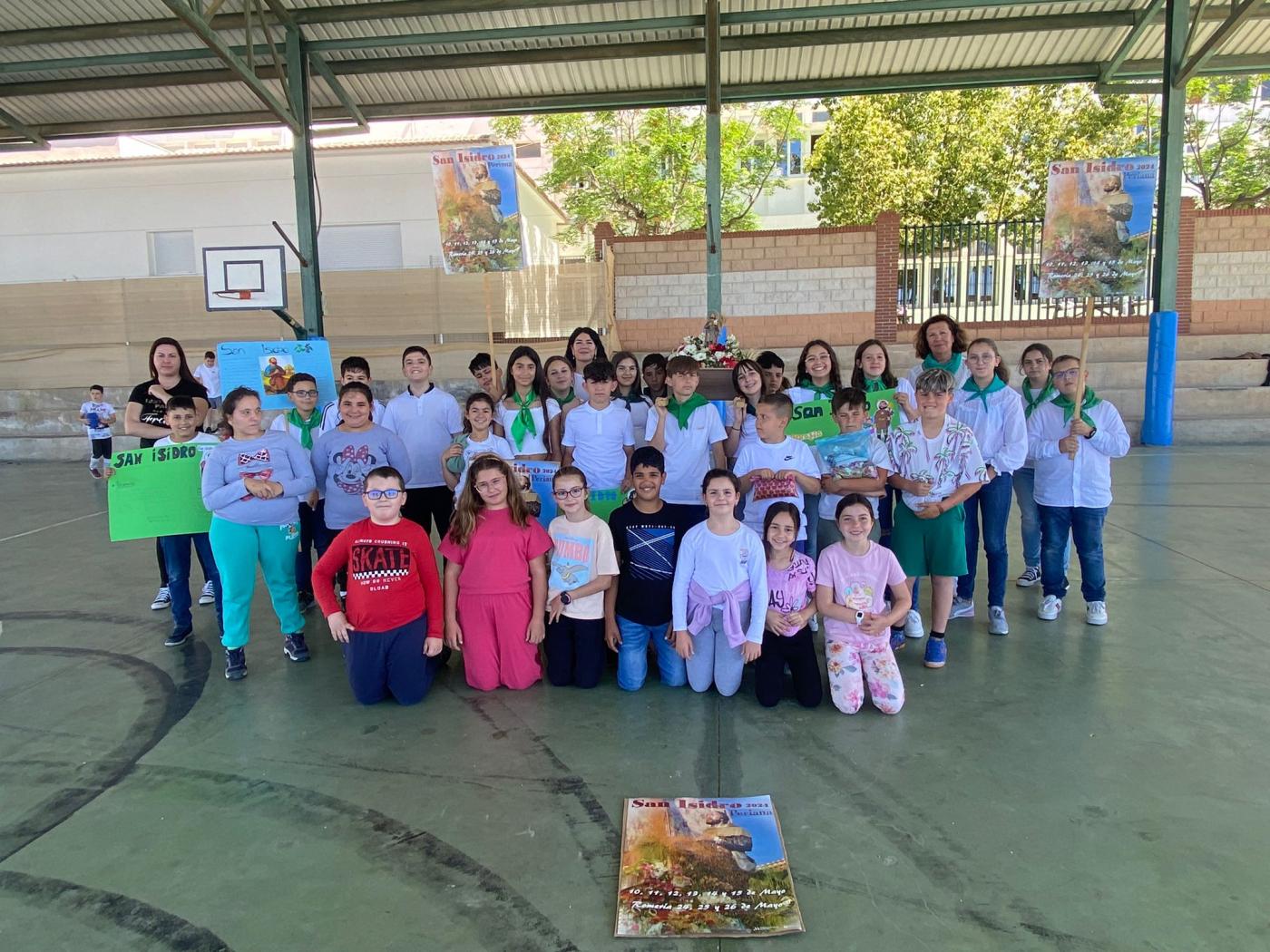 El colegio de Periana también celebra a san Isidro