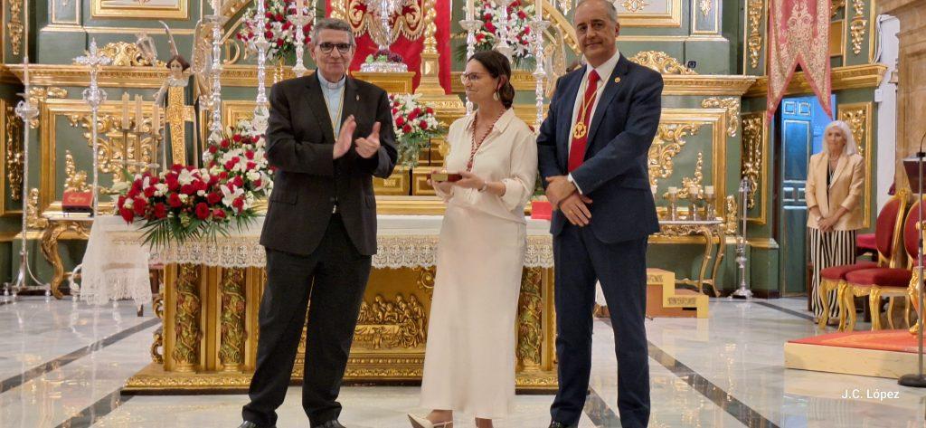 Encarnación Moreno, primera mujer pregonera del Corpus marbellí