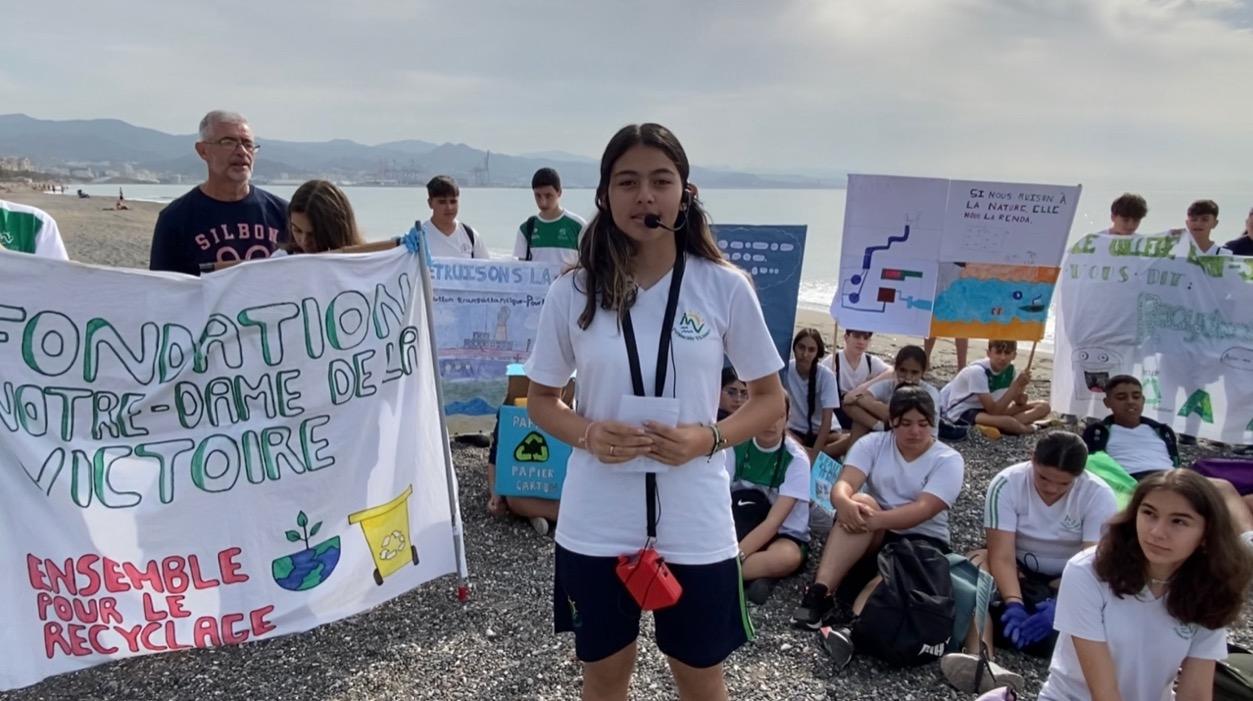El Colegio Diocesano Espíritu Santo fusiona francés y cuidado de la creación