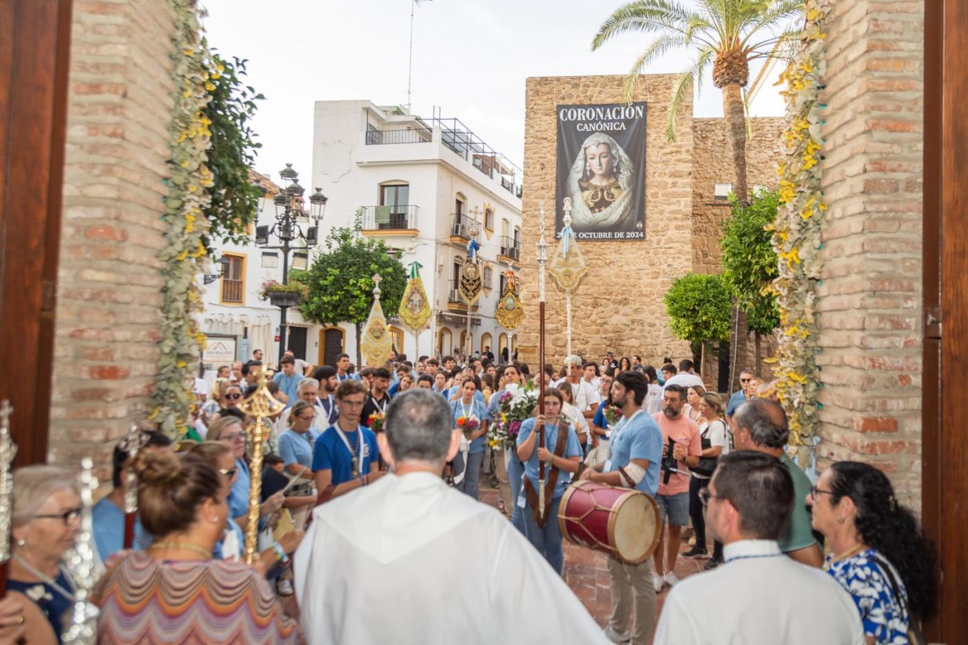Encuentro de jóvenes rocieros en Marbella