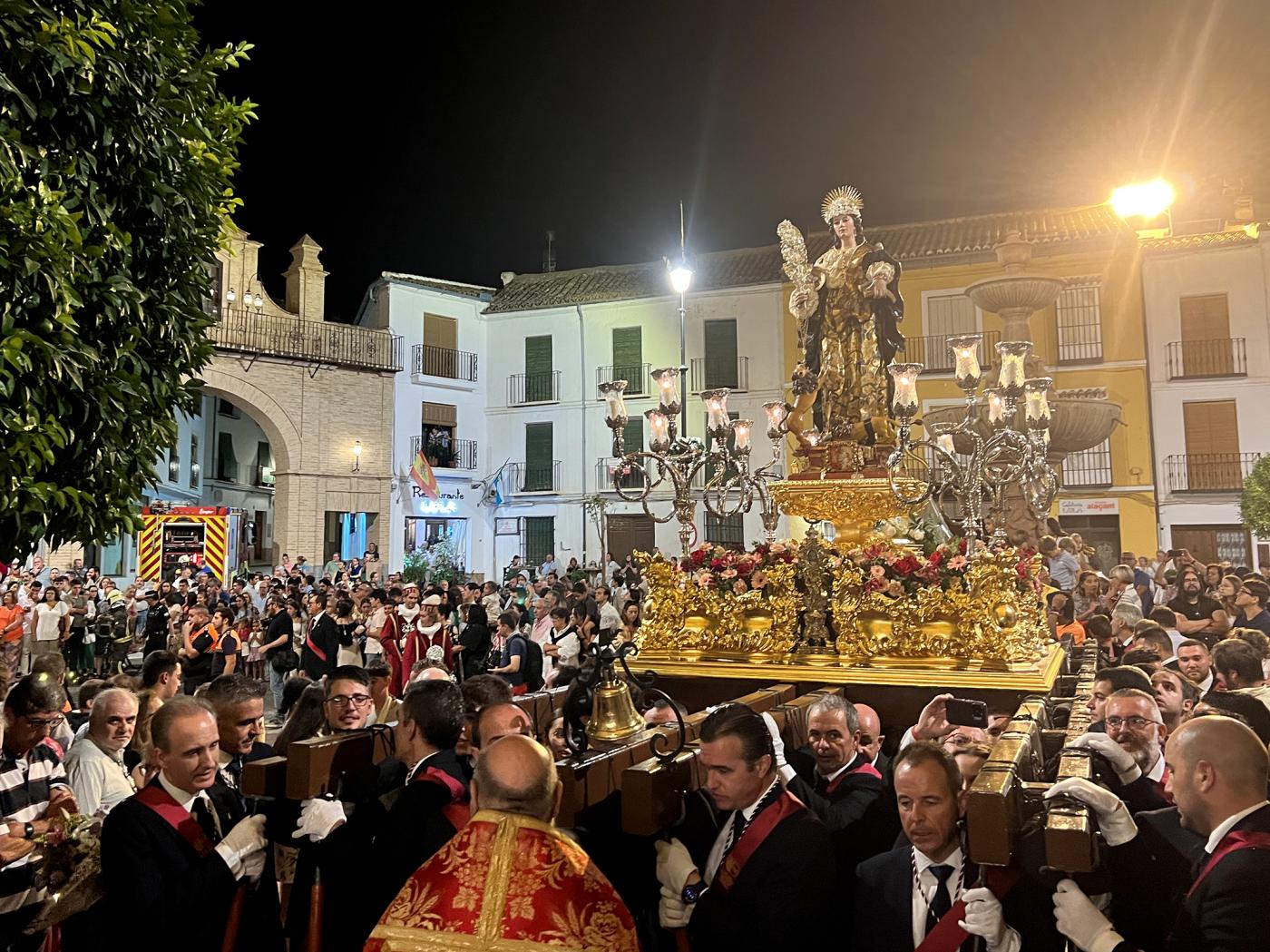Santa Eufemia peregrinará a Madre Carmen en su procesión de este sábado 14 en Antequera