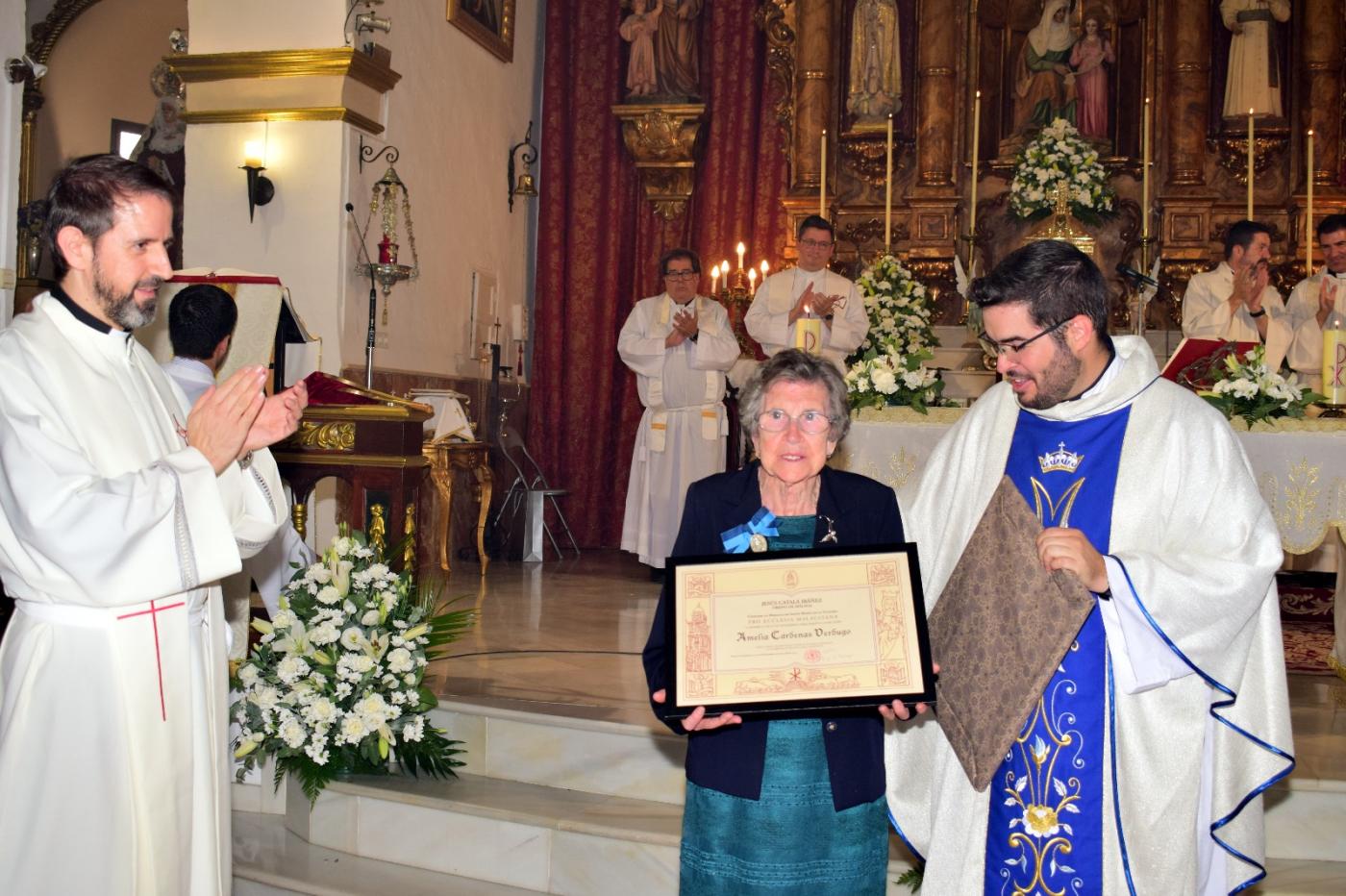 Amelia Cárdenas: «El lugar donde me gusta ir, más que a ninguna otra parte, es la iglesia»