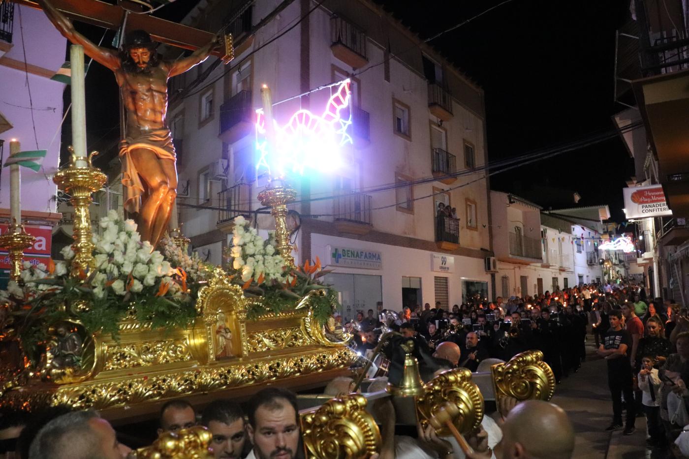 Benamocarra celebra a su patrón, el Cristo de la Salud