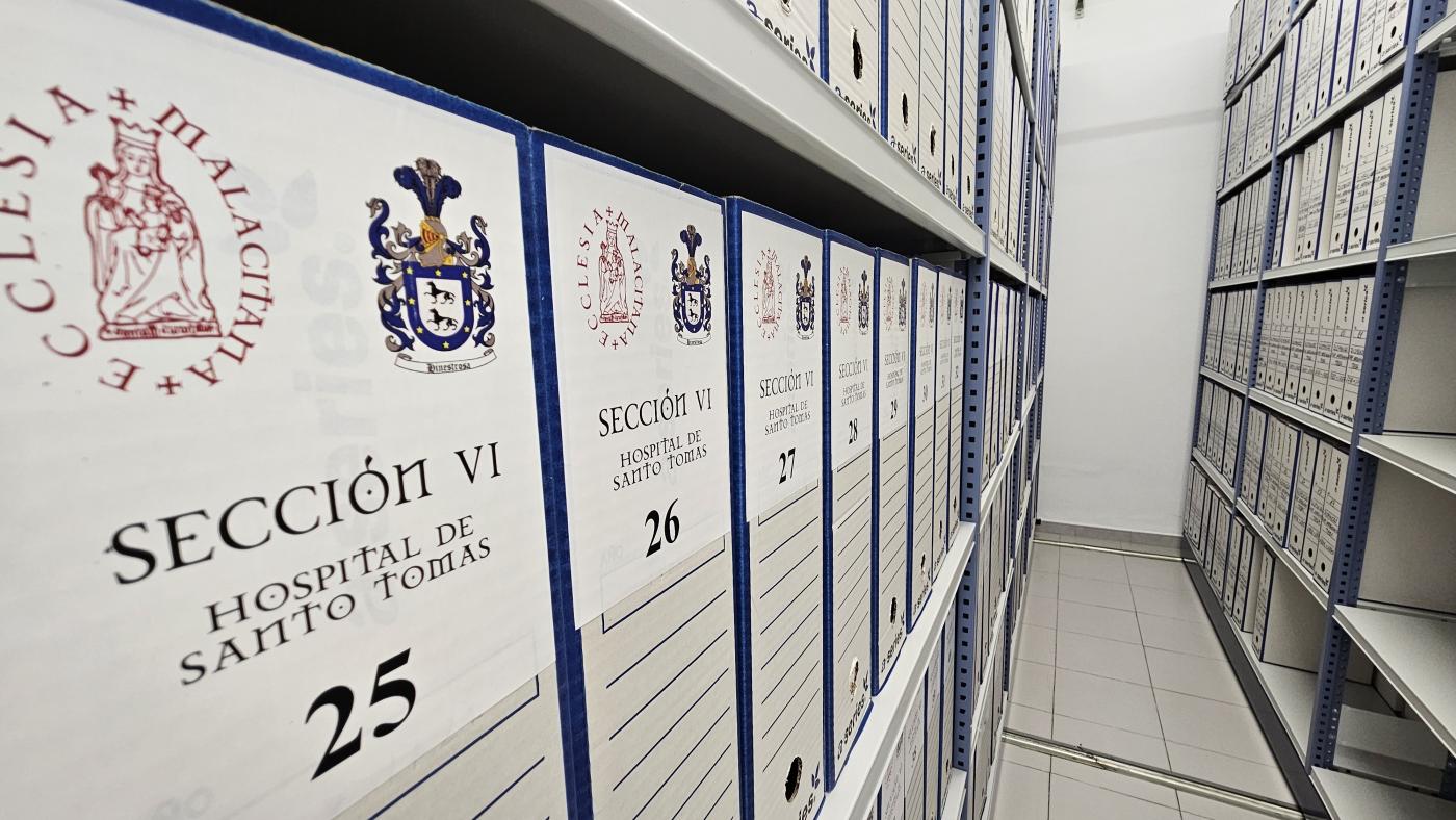 El Archivo Diocesano ha incorporado recientemente los archivos del antiguo hospital Santo Tom&aacute;s