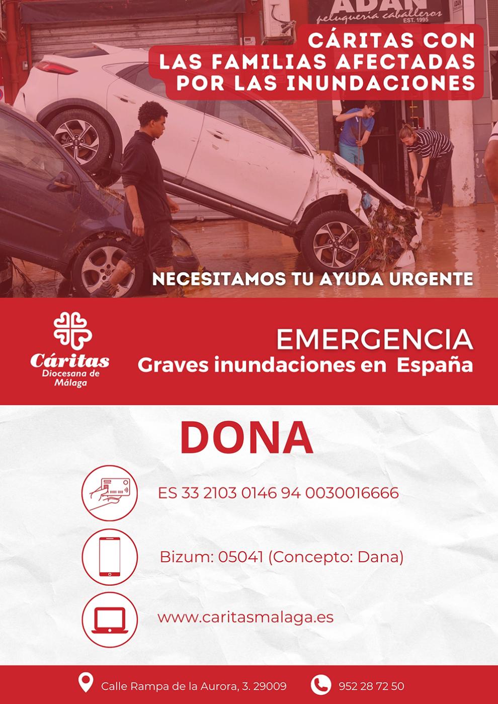 Cartel de la campa&ntilde;a de emergencia