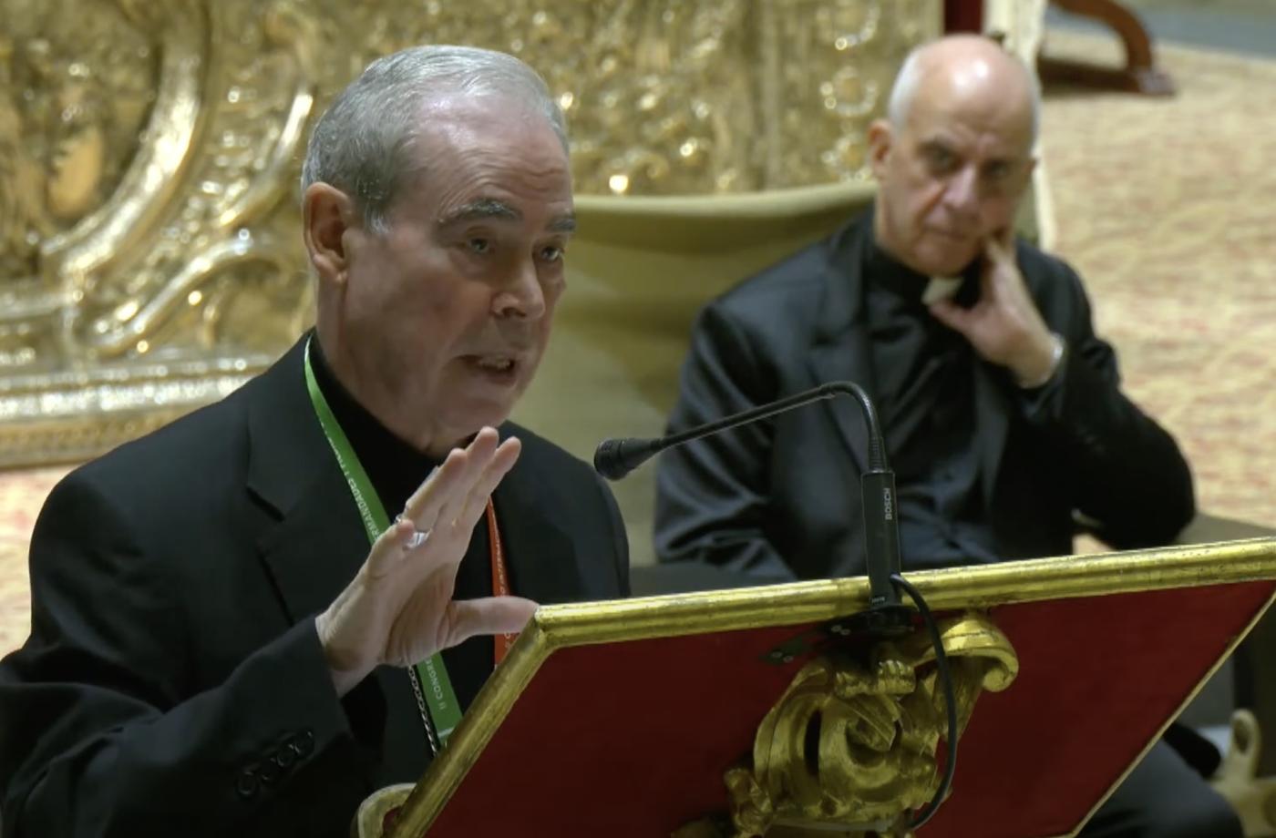 Mons. Catalá, en el II Congreso Internacional de Hermandades de Sevilla