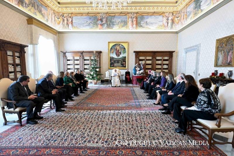 Manos Unidas Málaga se encuentra con el Papa