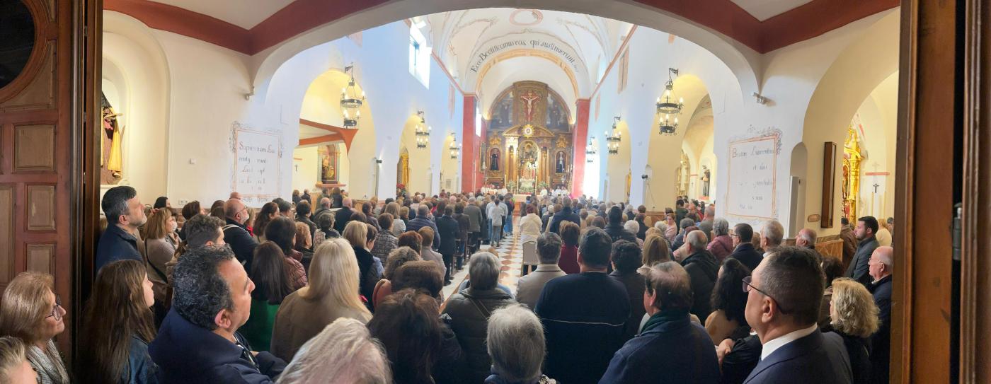 El arciprestazgo de Axarquía Interior vive su peregrinación jubilar hasta el primer templo malagueño