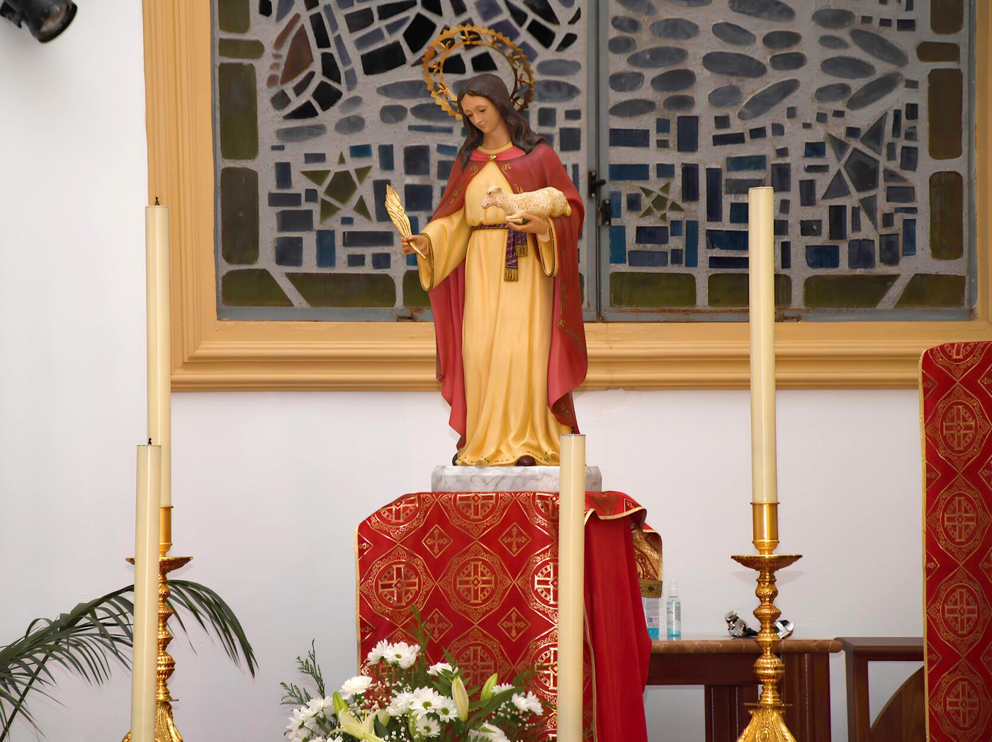 Santa Inés, patrona de la adolescencia